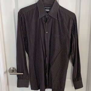 Dolce & Gabbana striped long sleeve button down